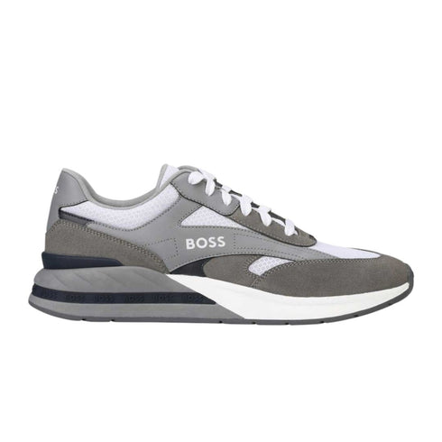 TENIS GRISES KURT RUNN SDME BOSS